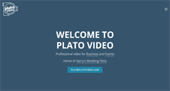 Desktop Screenshot of plato-video.co.uk